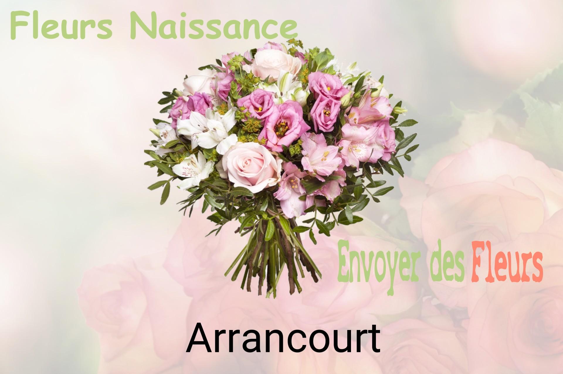 Bouquet de fleurs de naissance livré à Arrancourt