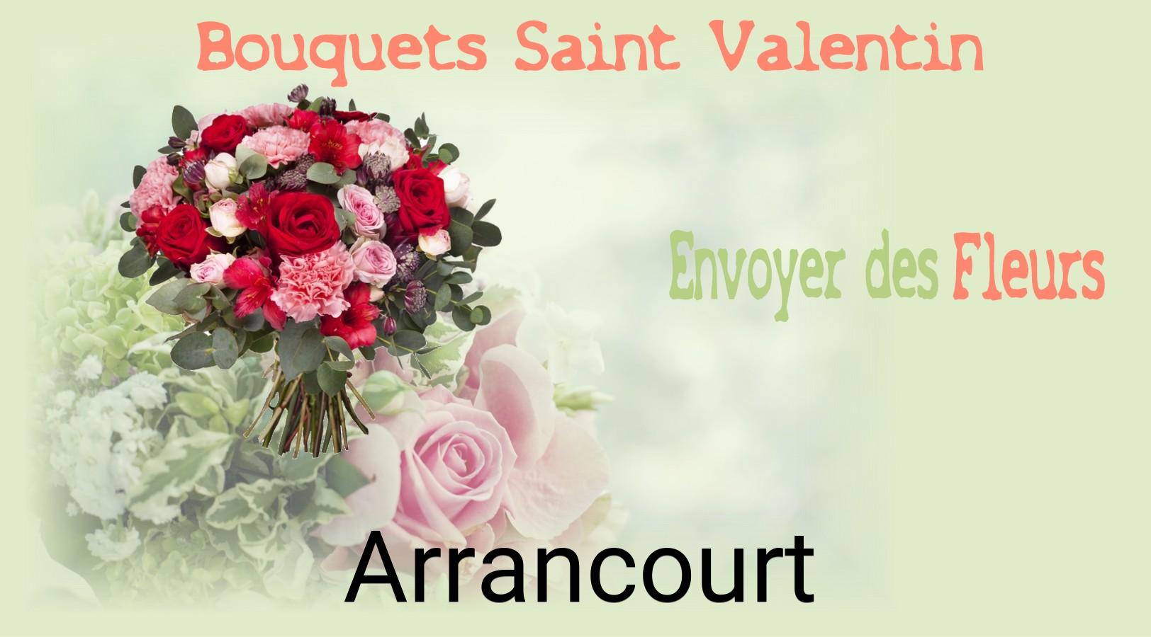 Roses de Saint-Valentin livrées à Arrancourt